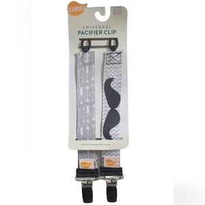 Ulubulu Pacifier Clips, 2 Pack